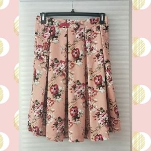 Floral Midi Skirt